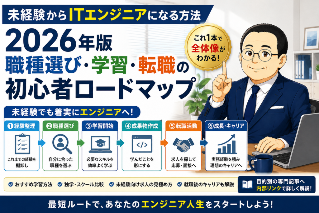 未経験ITエンジニアロードマップ