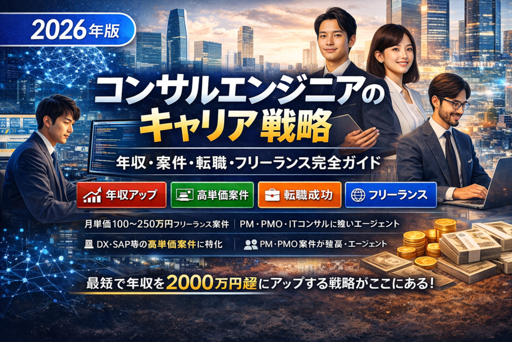 コンサルエンジニアのキャリア戦略