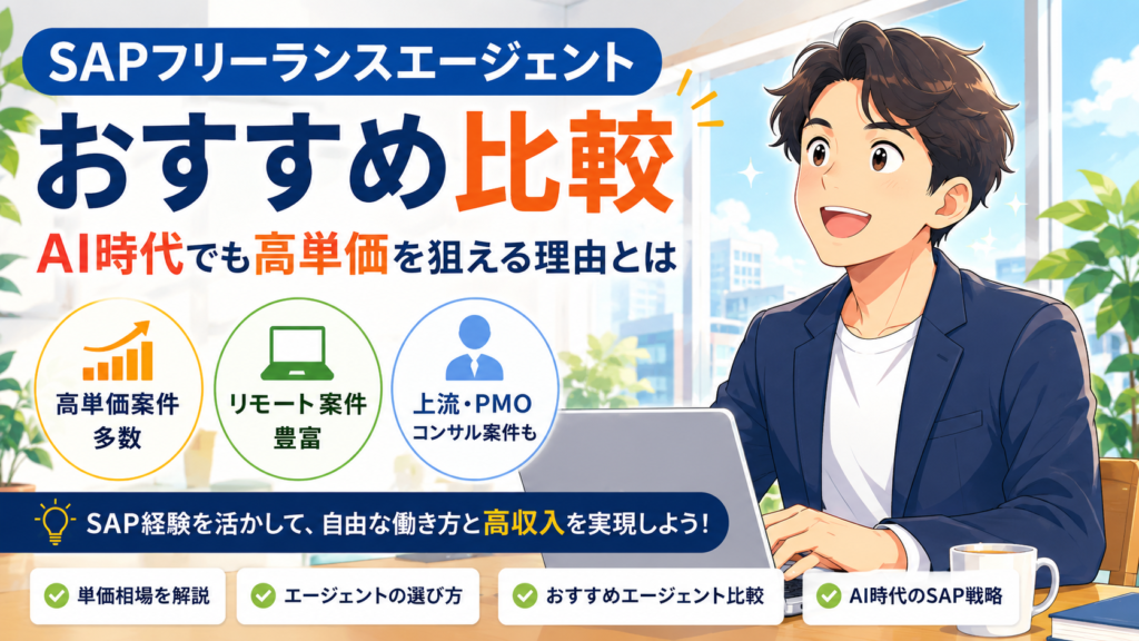 SAPエージェント お進め比較