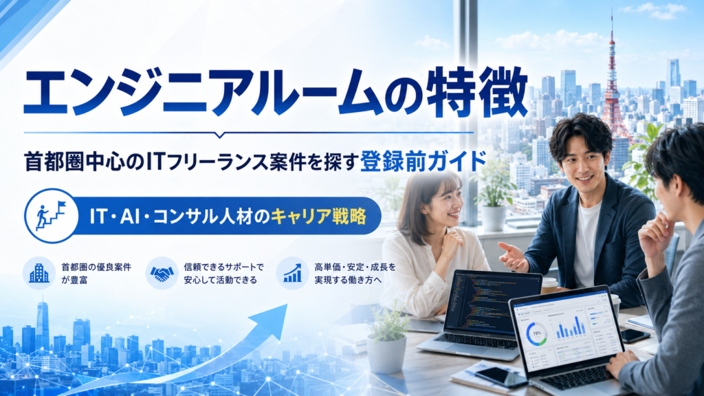 エンジニアルームの特徴
