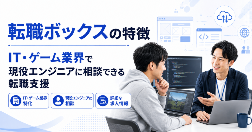 転職ボックスの特徴